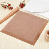 MDF Wood Boards, Ceramic Clay Drying Board, Ceramic Making Tools, Square, Tan, 24.9x24.9x1.5cm