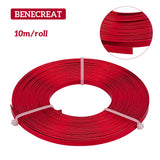 Aluminum Wire, Flat, Red, 5x1mm, about 32.8 Feet(10m)/roll