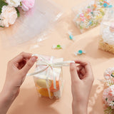Foldable Transparent PVC Boxes, for Craft Candy Packaging, Wedding, Party Favor Gift Boxes, Square, Clear, 14x7x7cm, 20pcs/set