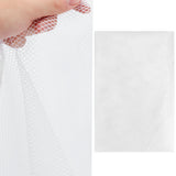 1 Sheet Polyester Mesh Fabric, for Handbags, Suitcases, Toys Cloth, White, 59-7/8 inch(1520mm)