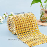 Plastic Rivets, Cone, Golden, 8x6.5mm