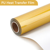 PU Heat Transfer Film, Iron on Sheet, Light Khaki, 305x0.1mm, about 10 feets(about 3m)/roll