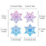 Christmas Stainless Steel Cutting Dies Stencils, for DIY Scrapbooking/Photo Album, Decorative Embossing DIY Paper Card, Matte Stainless Steel Color, Snowflake Pattern, 160x160x0.5mm