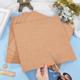 Cork Sheets, for Kitchen Hot Mats, Cup Mats, Bulletin, Square, 300x300x4mm