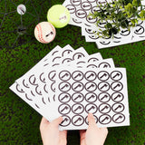 PVC Plastic Waterproof Stickers, Dot Round Self-adhesive Decals, for Helmet, Laptop, Cup, Suitcase Decor, Axe, Tools Pattern, 195x195mm, 25pcs/sheet