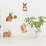 PVC Wall Stickers, Wall Decoration, Easter Theme Pattern, 900x390mm