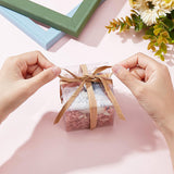 Transparent Plastic PVC Box Gift Packaging, Waterproof Folding Box, Square, Clear, 21.1x14cm, Square: 7x7x7cm, 30pcs/set