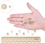 Brass Rhinestone Spacer Beads, Grade B, Rondelle, Clear, Golden & Silver, 10x4mm, Hole: 2mm, 200pcs/color, 400pcs/box