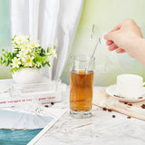 24Pcs Transparent Acrylic Stirring Rods, Butterfly, 152x54.5x3mm