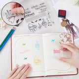 Clear Silicone Stamps, for DIY Scrapbooking, Photo Album Decorative, Cards Making, Musical Note, 139x139x3mm