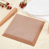 MDF Wood Boards, Ceramic Clay Drying Board, Ceramic Making Tools, Square, Tan, 19.9x19.9x1.5cm