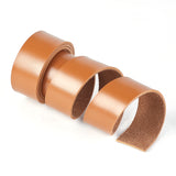 4 Rolls 4 Colors Flat Single Face Imitation Leather Cords, Smooth, Mixed Color, 25x1.8mm, 1 yard/Roll, 1 roll/color