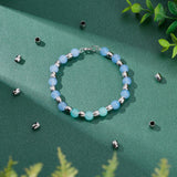 304 Stainless Steel Beads, Barrel, with Bead Container, Stainless Steel Color, 6x6mm, Hole: 4mm, about 100pcs/box