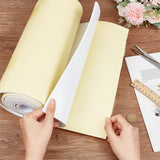 Adhesive EVA Foam Sheets, For Art Supplies, Paper Scrapbooking, Cosplay, Halloween, Foamie Crafts, White, 305x5mm, 2m/roll