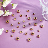 30Pcs 3 Style Bead Sets, Including 202 Stainless Steel Stopper Beads, Golden & Stainless Steel Color, 10pcs/style