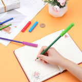 4Pcs 4 Colors Silicone Pencil Caps, Rectangle Building Block, Column, 65x13mm, Hole: 6.5mm, 1pc/color