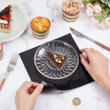 Silicone Mats, Antiskid Placemat, Square, Black, 200x200x2mm