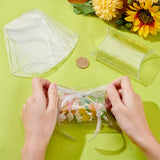 PVC Plastic Gift Storage Pillow Case, Gift Packaging Supplies, Clear, 11.5x8x2.9cm