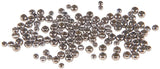 Brass Crimp Beads, Gunmetal, 6.5x1.3cm