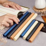 8Pcs 8 Style Kraft Paper Incense Stick Holder, Incence Storage Tube, Column, Mixed Color, 135~230x17.5mm, Inner Diameter: 13mm, Capacity: 5~10g, 1pc/style