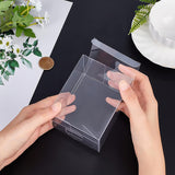 Transparent PVC Box, Candy Treat Gift Box, for Wedding Party Baby Shower Packing Box, Rectangle, Clear, 8x8x10cm