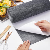 Self-adhesive Felt Fabric, for DIY Crafts Sewing Accessories, Gray, 30x0.3cm