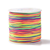 Nylon Thread, Colorful, 0.8mm, about 98.43yards/roll(90m/roll)