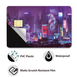 PVC Plastic Waterproof Card Stickers, Self-adhesion Card Skin for Bank Card Decor, Rectangle, Others, 186.3x137.3mm