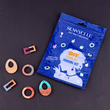 DIY Dangle Earring Making, with Resin & Wood Pendants, Brass Earring Hooks, Iron Jump Rings, Mixed Color, Pendants: 12pcs/set