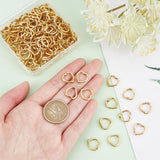 Tibetan Style Bead Frame, Mother's Day Gifts Making, Heart, Great for Mother's Day Gifts Making, Antique Golden, 13x13x2mm, Hole: 1.5mm, 160pcs/box