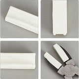 Plastics Findings, for Jewelry Pliers Replace Accessories, White, 25x9.5x7.5mm, 2pcs/set