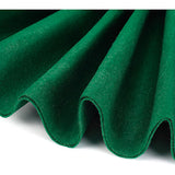 Polyester Felt Sticker, Rectangle, Green, 300x40x0.09cm, 3m/roll