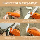 1500Pcs 3 Styles PP Plastic J-Hook Standard Tagging Attachments, PP Plastic Hooks, Hangtag Hooks, Plastic Standard Tagging Gun Fasteners, White, 45~105x15~58mm, 500pcs/style