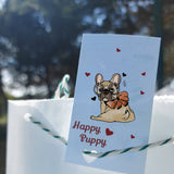 Custom PVC Plastic Clear Stamps, for DIY Scrapbooking, Photo Album Decorative, Cards Making, Dog, 160x110x3mm