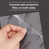 Transparent Plastic Board with Protective Paper for Photo Frame Replacement, DIY Display Projects, Craft, Rectangle, Clear, 15x10x0.04cm