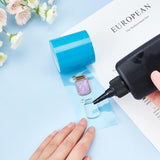 24Pcs 3 Colors Alloy Open Back Bezel Pendants, with Seamless Paper Tape, For DIY UV Resin, Epoxy Resin, Pressed Flower Jewelry, Cadmium Free & Lead Free, Bottle, Mixed Color, 29x19x2mm, 8pcs/color, 24pcs/set