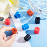 16Pcs 4 Colors Silicone Shock Absorber, Damping Standoff, Column, Mixed Color, 16x16mm and 18x18mm, Hole: 4mm and 8mm, 4Pcs/color