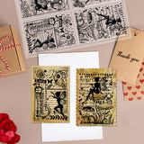 Custom PVC Plastic Stamps, for DIY Scrapbooking, Photo Album Decorative, Cards Making, Stamp Sheets, Film Frame, Angel & Fairy, 29.7x21cm