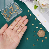 60Pcs 3 Styles 304 Stainless Steel Beads, Column, Golden, 5x2mm, Hole: 1.5~1.6mm, 20pcs/style