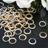 Brass Linking Rings for Jewelry Accessories, Ring, Mixed Color, 16x1mm, Inner Diameter: 12.5mm, 100pcs/box