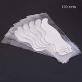 Cardboard Anklet Display Cards, White, 155x50x0.8mm, 120pcs/set