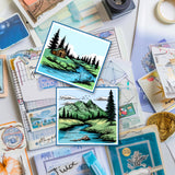 Mountain Plastic Clear Stamps