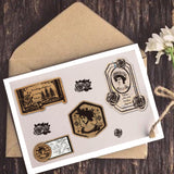 Four Season Theme Clear Stamps, Mixed Shapes