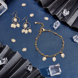 304 Stainless Steel Charms, Monstera Leaf, Golden, 13x9x1mm, Hole: 1mm, 16pcs/box