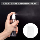 Plastic Replacement Spray Head, with Dust Cap, White, 12x2.2cm