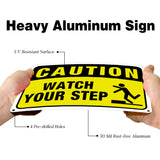 UV Protected & Waterproof Aluminum Warning Signs, Colorful, 250x180x0.8mm, Hole: 4mm