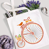 PET Hollow Out Drawing Painting Stencils, for DIY Scrapbook, Photo Album, Bicycle, 30x30cm