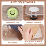Resin Craft Tools, Including Transparency Acrylic Mats, Alloy Findings, Rubber Protectors, Stickers, for DIY Epoxy Resin, UV Resin Jewelry, Mixed Color, Mat: 40x30x0.6cm