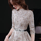 1Pc Black PU Elastic Chain Belt, Rhinestone Flower Waist Belt for Shirt Skirt Dress Overcoat, Crystal, 28-1/8 inch(71.5cm)