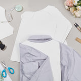 Garment Lining Cardboard Folders, Blouse T-Shirt Liner Paperboard, White, 341x258x0.5mm